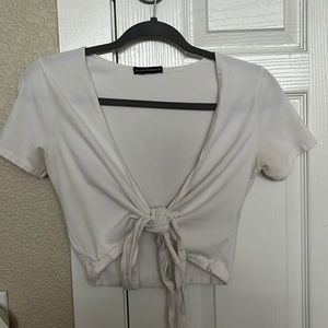 Brandy melville tie front top